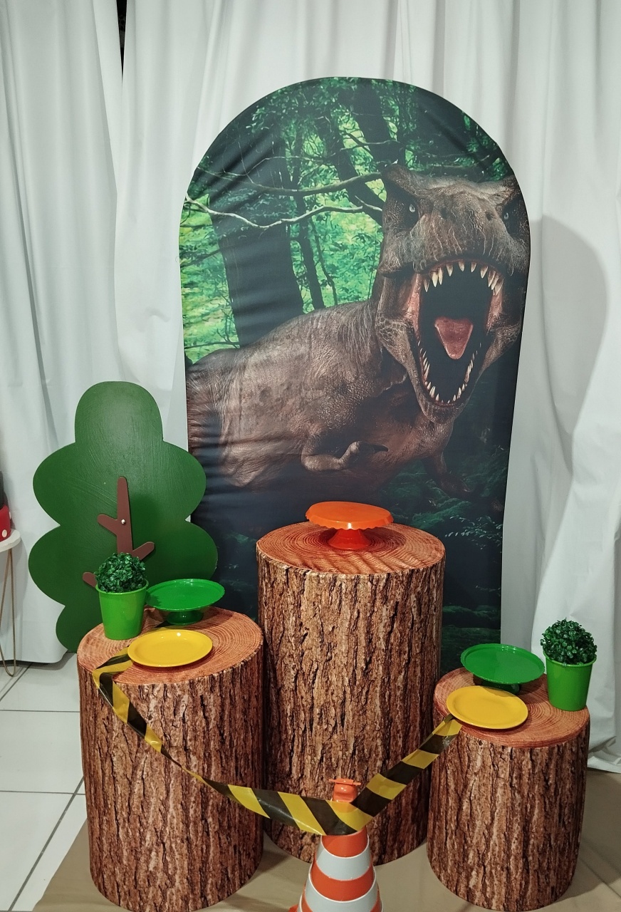 Kit Prata Dinossauro - SLpegue e Monte