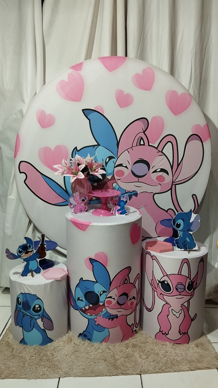 Kit Bronze Lilo Stitch E Angel - SLpegue e Monte