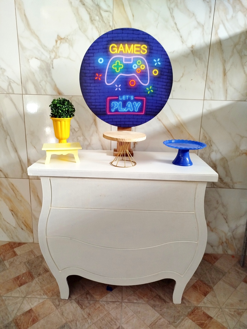 Festa de Mesa Gamer - Sonhos e Festas 