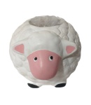 Vaso Cachepot Cerâmica Ovelha - imagem 2
