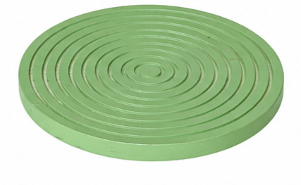 Bandeja Espiral Redonda Verde Menta - Jardim de Sonhos