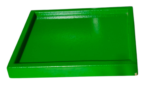 Bandeja Mdf Ret. Verde Bandeira - Jardim de Sonhos