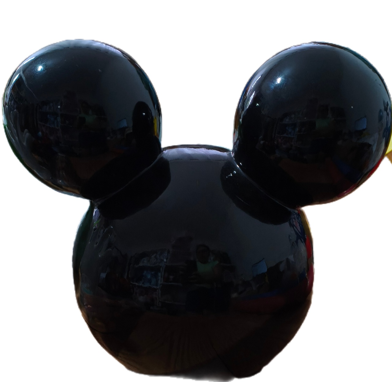 Orelha Mickey/Minnie Preta Ceramica Gg - Jardim de Sonhos