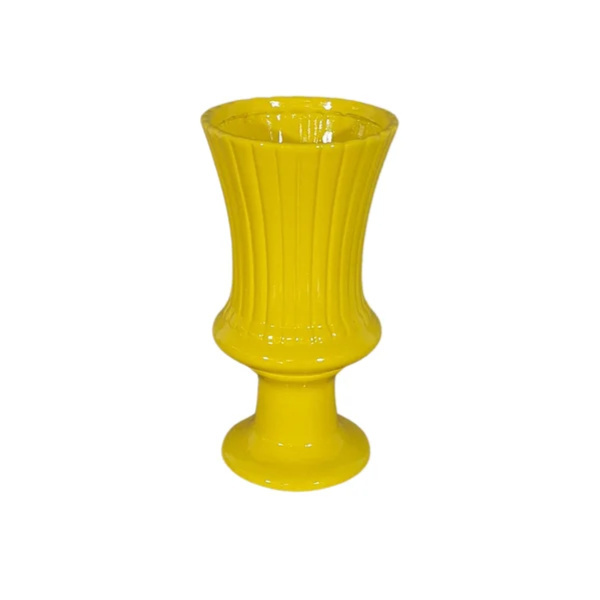 Vaso Tulipa Amarelo - Jardim de Sonhos
