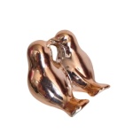 Pombinhos Ceramica Rose Gold - imagem 2