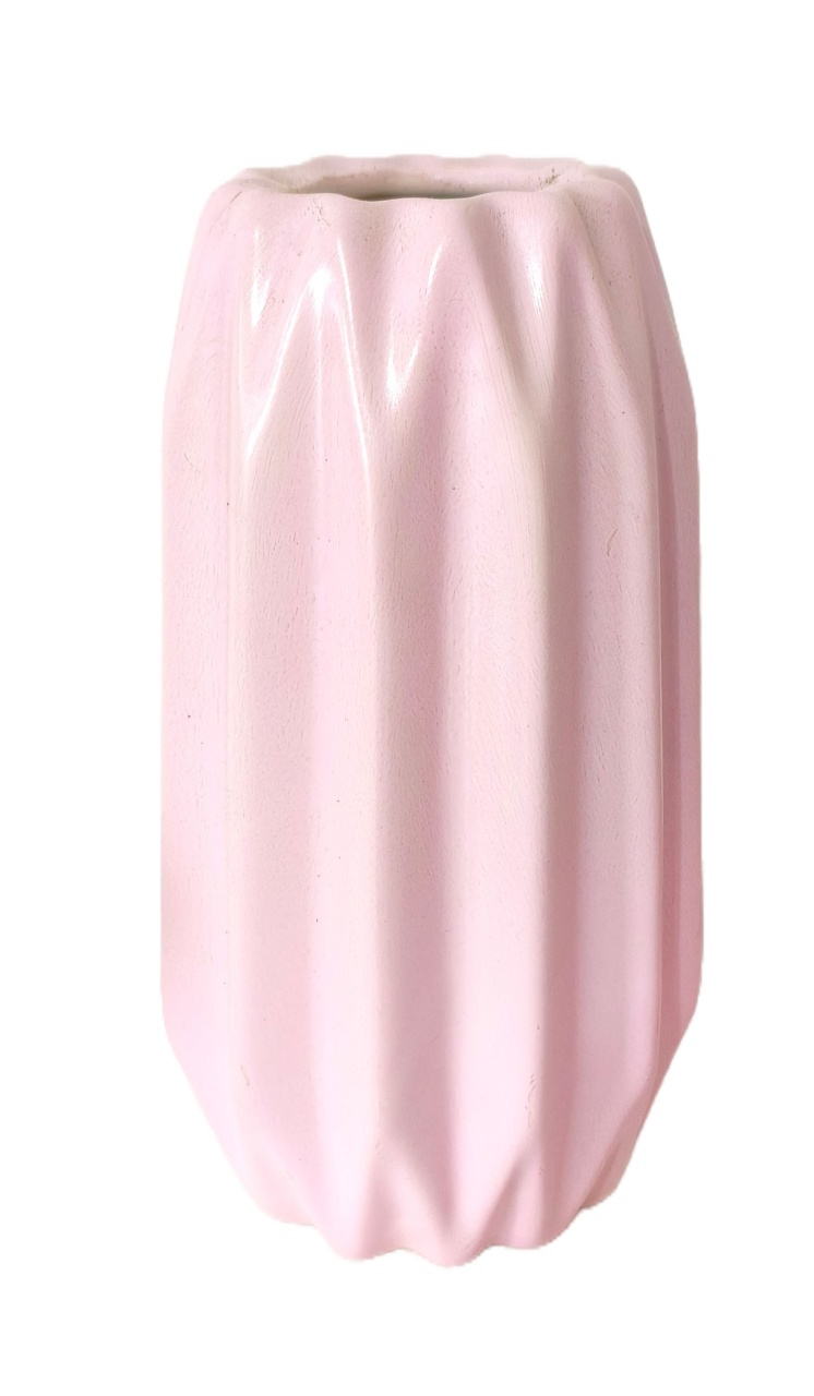 Vaso Engrenagem Rosa Claro - Jardim de Sonhos