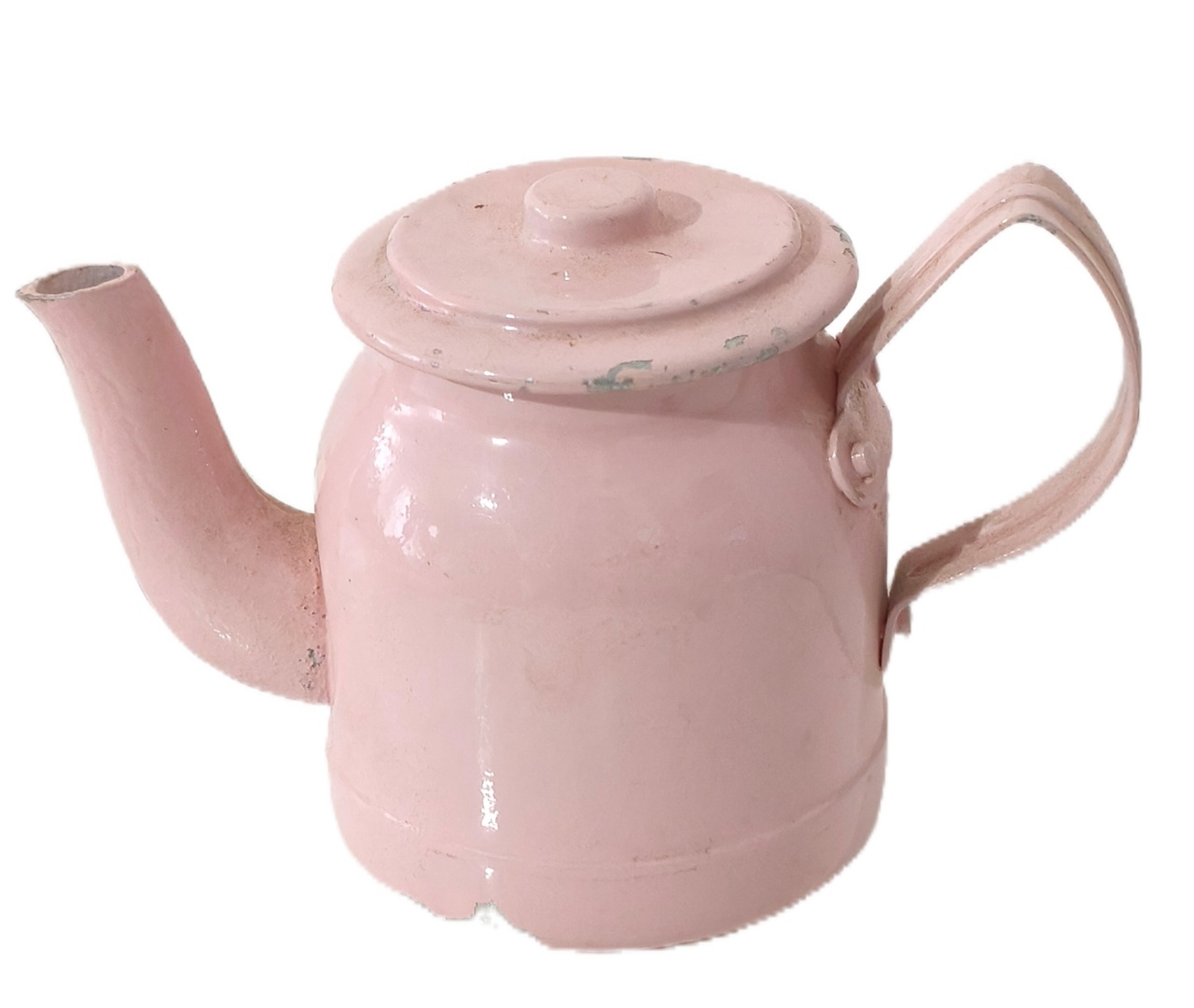 Bule Metal Rosa Claro Pp - Jardim de Sonhos