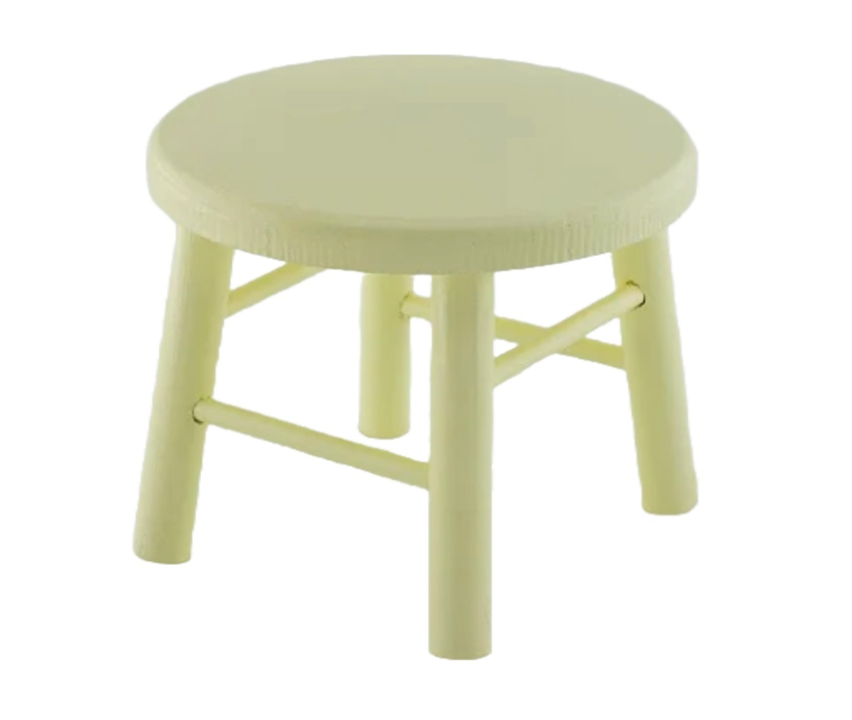 Banco Madeira Amarelo Candy - Jardim de Sonhos