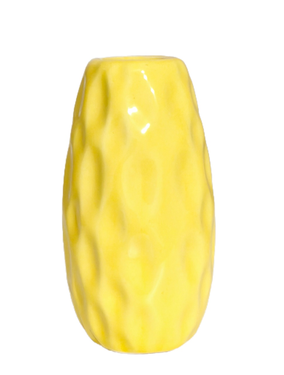 Vaso Ceramica Amarelo Candy Pp - Jardim de Sonhos