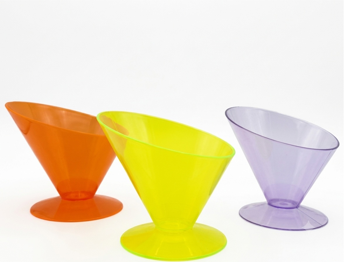 Taça Cone Acrilica - Jardim de Sonhos