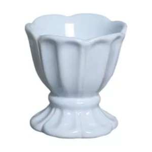 Cachepot Ceramica Tulipa Azul Claro - Jardim de Sonhos