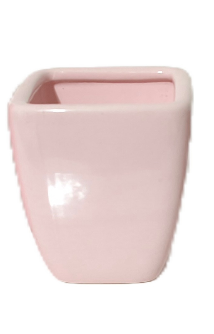 Cachepot Ceramica Rosa Claro - Jardim de Sonhos