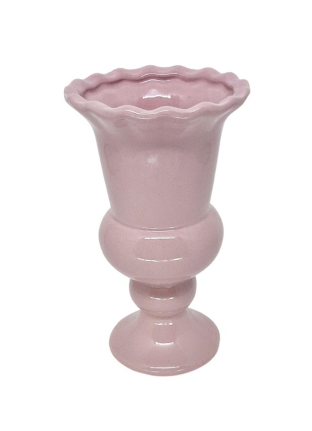 Piruliteiro Ceramica Rosa Claro - Jardim de Sonhos