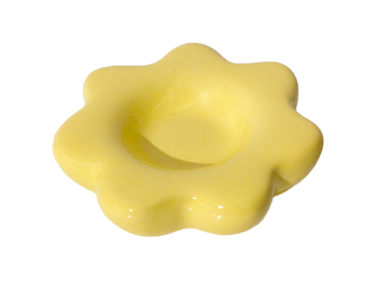 Mini Bandeja Margarida Amarelo Candy - Jardim de Sonhos