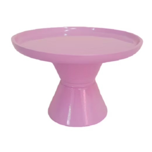 Bandeja Cone Ceramica Lilas - Jardim de Sonhos