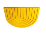 Bandeja Oval Mdf Espiral Meia Lua Amarela - imagem 2