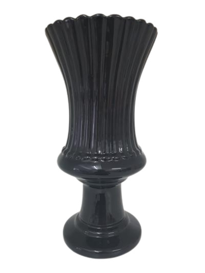 Vaso Tulipa Preto - Jardim de Sonhos