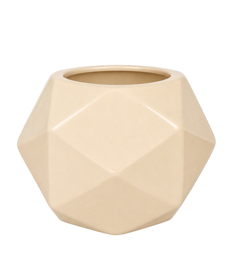 Vaso Geometrico Nude - Jardim de Sonhos
