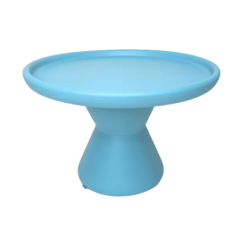Bandeja Cone Ceramica Azul Claro - Jardim de Sonhos