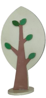Árvore Mdf Verde Claro - Jardim de Sonhos