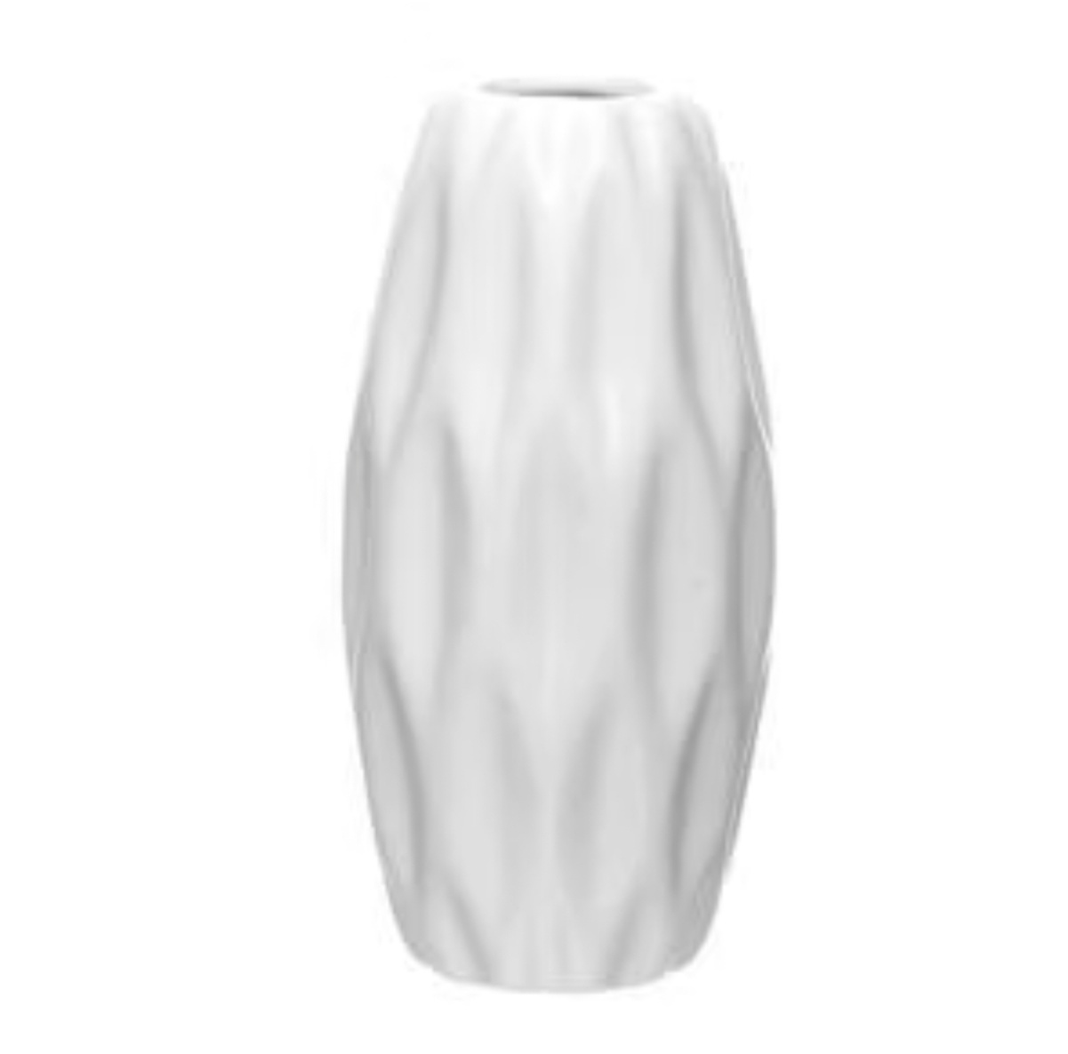 Vaso Ceramica Branco Pp - Jardim de Sonhos