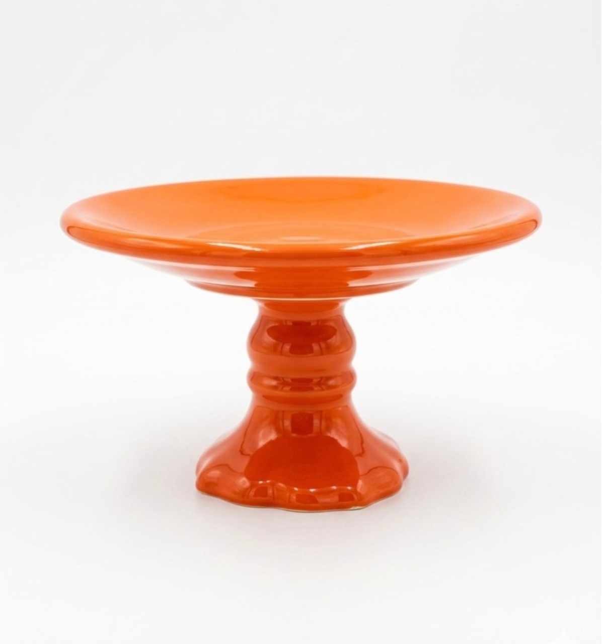 Bandeja Ceramica Laranja - Jardim de Sonhos