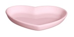 Bandeja Ceramica Coração Rosa Claro - imagem 2