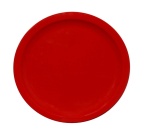 Bandeja Redonda Com Borda Mdf Vermelha - imagem 1