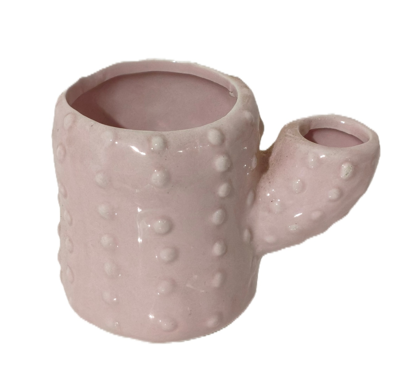 Mini Vaso Cactus Rosa Claro - Jardim de Sonhos