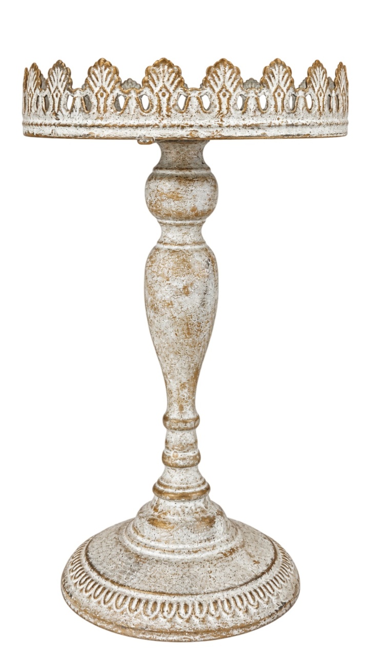 Suporte Pedestal Metal Galvanizado - Jardim de Sonhos