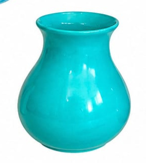 Vaso Vidro Bojudo Alto Tiffany - Jardim de Sonhos