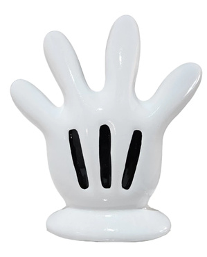 Mao Mickey/Minnie Ceramica - Jardim de Sonhos