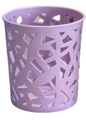 Cachepot Plastico Vazado Lilas - Jardim de Sonhos