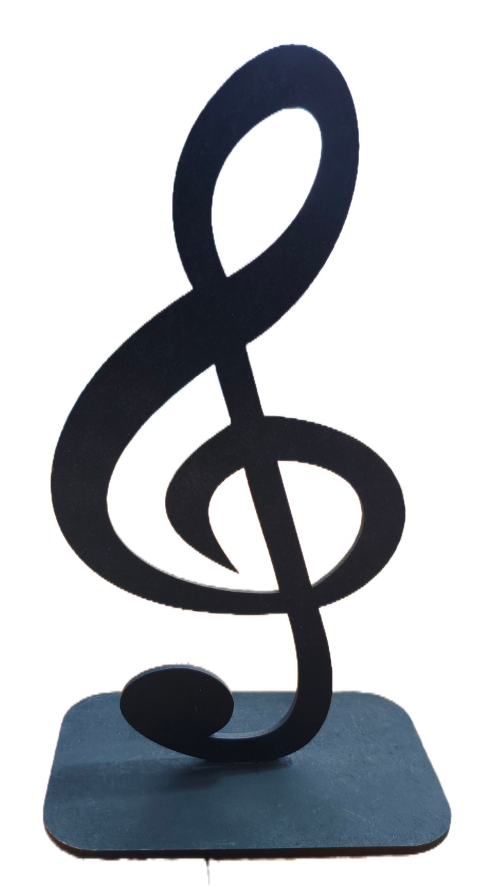 Nota Musical Mdf 2 P - Jardim de Sonhos