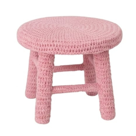 Banco Croche Rosa Claro - Jardim de Sonhos