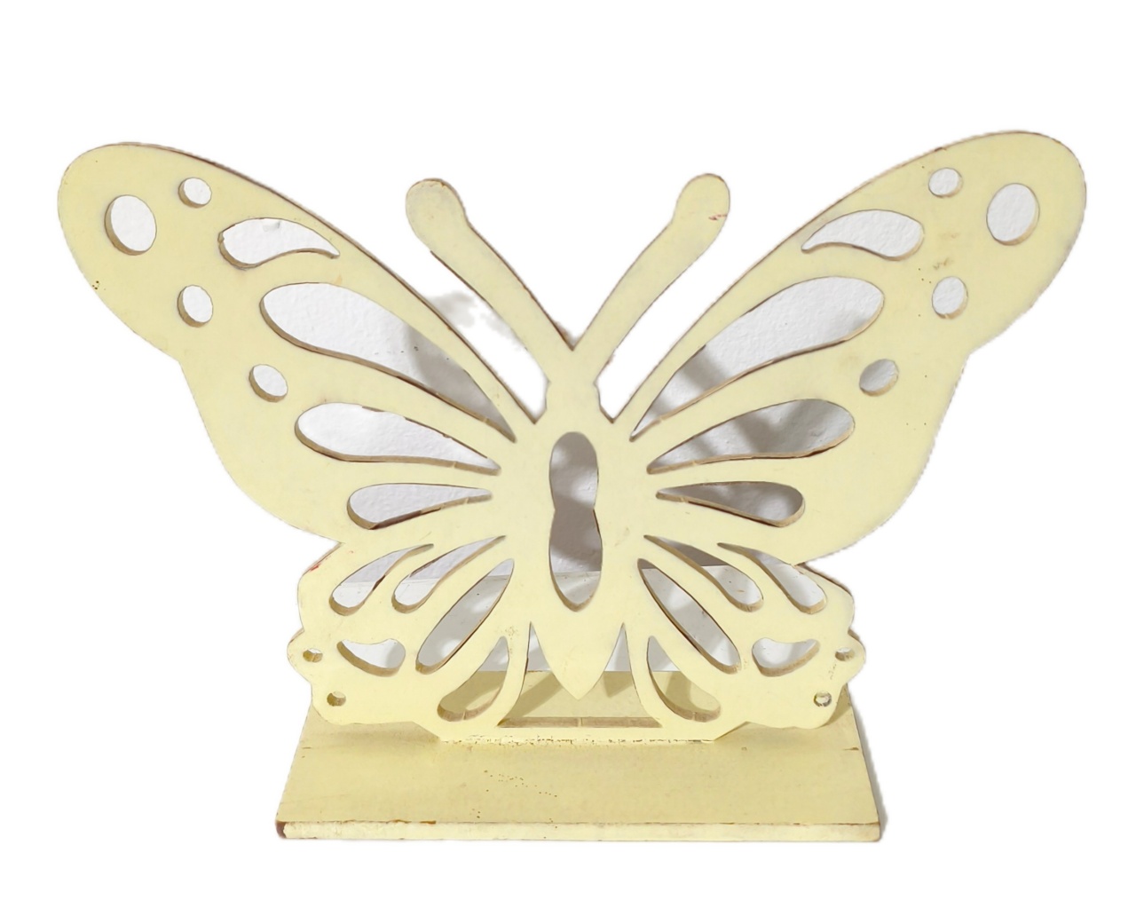 Borboleta de Mesa Mdf Amarelo Candy - Jardim de Sonhos