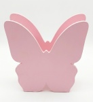 Vaso Borboleta Mdf Rosa Claro - imagem 1