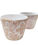 Dupla Cachepot Bege - imagem 2