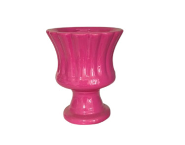 Mini Vaso Tulipa Pink - Jardim de Sonhos