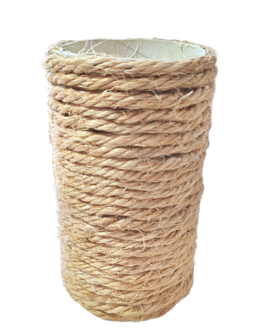Vaso Sisal Rústico G - Jardim de Sonhos