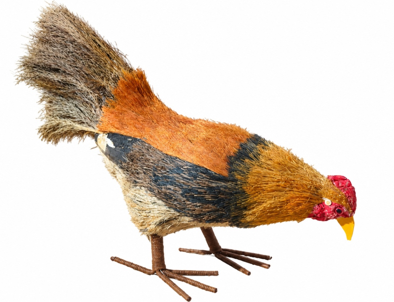 Galinha Realista Modelo 2 - Jardim de Sonhos
