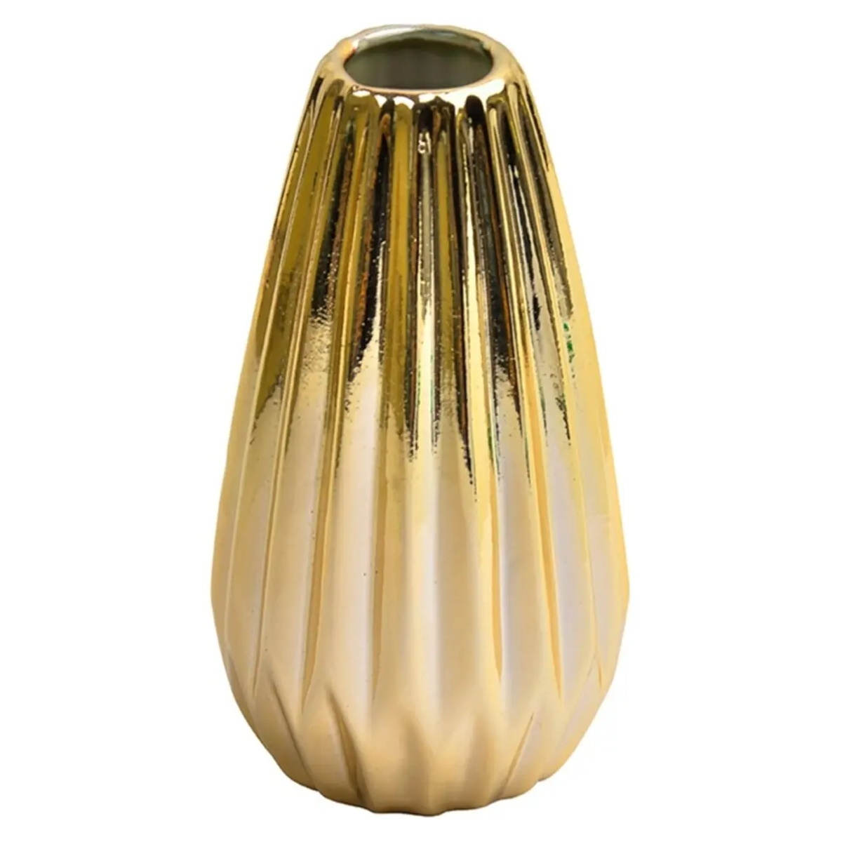 Vaso Ceramica Dourado Pp (Cópia 1) - Jardim de Sonhos