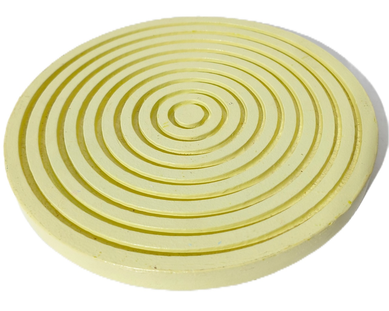Bandeja Espiral Redonda Amarelo Candy - Jardim de Sonhos