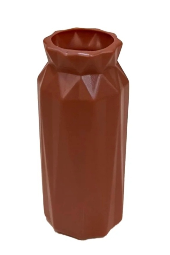 Vaso Glam Marrom - Jardim de Sonhos
