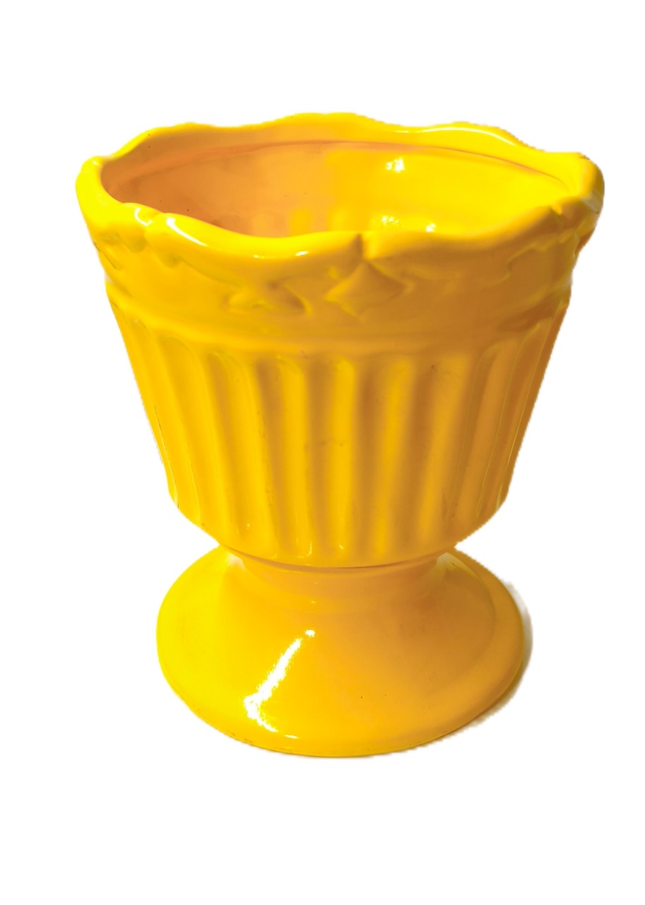 Vaso Tulipa Circus Amarelo - Jardim de Sonhos