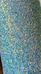 Cachepot Cilindro Glitter Azul Claro - imagem 2