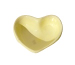 Mini Coração Ceramica Amarelo Candy - imagem 2