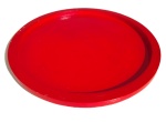 Bandeja Redonda Com Borda Mdf Vermelha - imagem 2