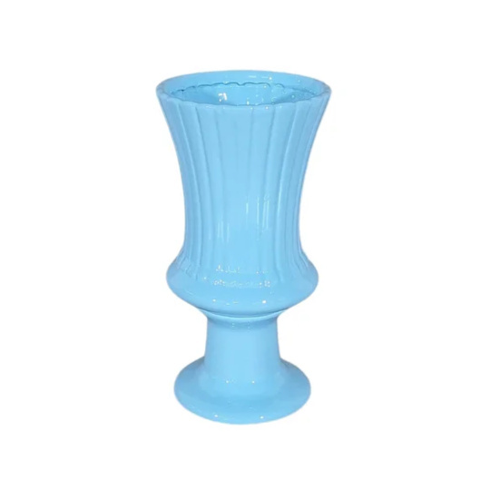 Vaso Tulipa Azul Claro - Jardim de Sonhos