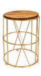 Suporte Dourado Tambor Tampa Pinus M - imagem 1